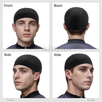 Gorra de malla transpirable con logo personalizado, ligera, de secado rápido, forro para casco deportivo para hombres y mujeres, gorro refrescante para ciclismo, gorra para casco de seguridad.