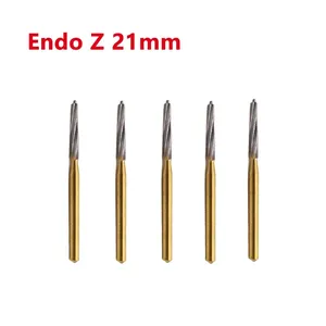 Fraise à carbure de tungstène Endo-Z + fraises à dents <span class=keywords><strong>impact</strong></span>ées Zekrya, tige FG haute vitesse pour clinique dentaire, chirurgie buccale - Product Image 2