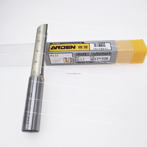 <span class=keywords><strong>Fraise</strong></span> droite pour bois Arden 0115 TCT, tige 12 mm x 12 mm x <span class=keywords><strong>50</strong></span> mm, lame longue en carbure de 6 mm de diamètre pour outils de travail du bois, marque TUOKE - Product Image 3