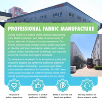 Tissu d'ameublement en velours pour canapé, 100% polyester imprimé, échantillon gratuit de l'usine Linking, textile de maison 2026