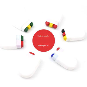 Bview Art – Marqueurs de peinture faciale longue durée, résistants à l'eau et à la transpiration, 3 couleurs, pour le sport et les supporters de football - Product Image 5