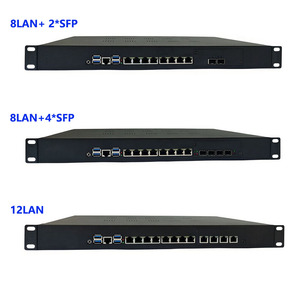 Serveur 1U en rack Intel Xeon E5 V3 V4 avec 12 ports LAN 2.5G I226 et double port SFP+ 2x10G, compatible Mikrotik <span class=keywords><strong>Sophos</strong></span> pour pare-feu, routeur, VPN - Product Image 6