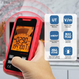 Professional 3-in-1 EMF Meter 3-Axis AC Magnetic Electric Field RF Radiation Detector for Wi-Fi <b>Router</b> <b>Mobile</b> Signal Tower - Product Image 1