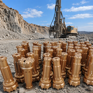 DTH 6" DHD360-203 Concave Spherical <b>Drill</b> <b>Bit</b> for Coal Mining - Product Image 3