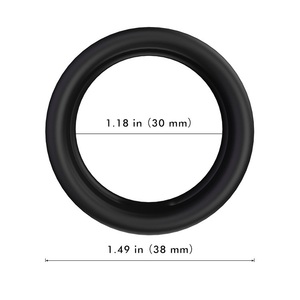 Anillo de pene doble de silicona para hombre y parejas, juguete sexual para mejorar la erección, más duro y más fuerte - Product Image 4