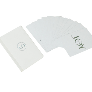 OEM ODM การ์ดภักดีการพิมพ์เกมไพ่แบบกําหนดเองและผู้ผลิตโป๊กเกอร์และการอวยพรและการ์ดวันหยุดและการศึกษาปฐมวัยและการดื่มและไพ่ทาโรต์ - Product Image 3