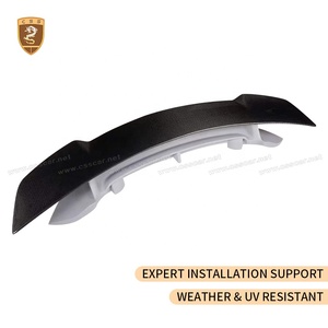 Pour <span class=keywords><strong>Porsche</strong></span> <span class=keywords><strong>911</strong></span> 992 Carrera 4S GTS <span class=keywords><strong>911</strong></span> Targa Turbo Facelift SD Style GT Aerokit aileron de coffre arrière - Product Image 5