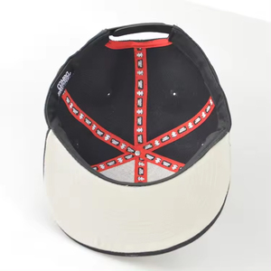 Bán Buôn Ngoài Trời Tùy Chỉnh Bông Mens Phụ Nữ Thể Thao Mũ 5 6 Bảng Điều Chỉnh In 3D Thêu Snapback Cap Màu Đen Đồng Bằng Mũ Bóng Chày - Product Image 6