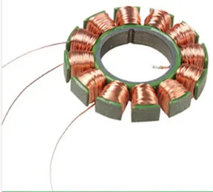 Fabrika çok eksenel makine üretir indüktör bobin uygulanan elektronik ürünler 2804 / 2805 stator bobini motor bobini
