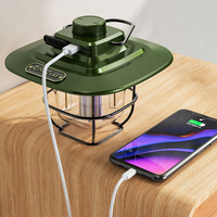 Lanterne de camping portable rétro 2025, éclairage de tente vintage en ABS, LED pour jardin, rue, allée, pelouse, lumière de camping extérieure étanche