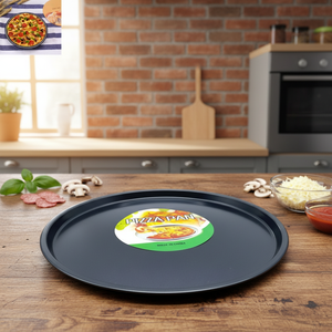 CASAMAX WL AZ-4251-36 Teglia per Pizza in Alluminio Antiscivolo, Diametro 36cm, Adatta al Forno, per Uso Domestico - Product Image 3