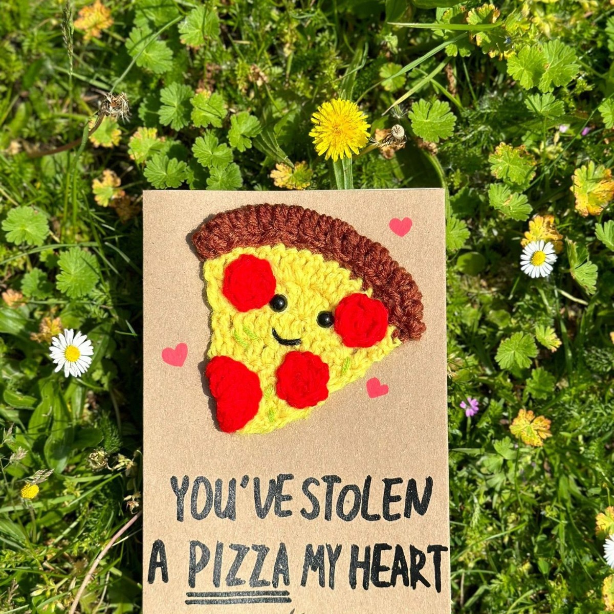 [Carte de vœux terminée] Pizza jaune
