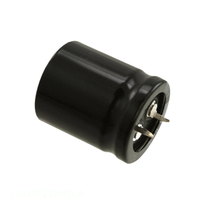 Condensateur canal fabricant CAP ALUM 220uF 20% 315V SNAP TH LGU2F221MELA à montage traversant 220 uF - Product Image 1