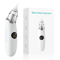 Aspirateur nasal automatique électrique, embouts en silicone sans BPA, 3 niveaux d'aspiration, fonctionnement silencieux pour nourrissons et jeunes enfants, OEM