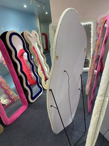 Specchio da pavimento in stile <span class=keywords><strong>Vintage</strong></span> personalizzato <span class=keywords><strong>senza</strong></span> <span class=keywords><strong>cornice</strong></span> prezzo di fabbrica - Product Image 4