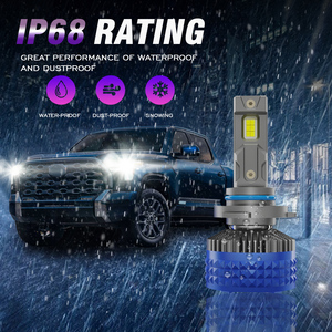 X-7SEVEN 2024ใหม่140W 25000LM รถยนต์ไฟหน้ารถ H4 H11 H7 LED ไฟหน้ารถ CSP หลอดไฟ3570สำหรับอุปกรณ์ตกแต่งรถยนต์ - Product Image 5