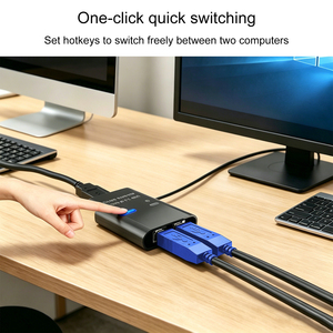 Factory OEM 2 in 2 Out <strong>USB</strong> <strong>3.0</strong> Switch <strong>USB</strong> <strong>Switcher</strong> for 2 Computers Sharing Keyboard Mouse Printer <strong>USB</strong> Sharing <strong>Switcher</strong> - Product Image 4