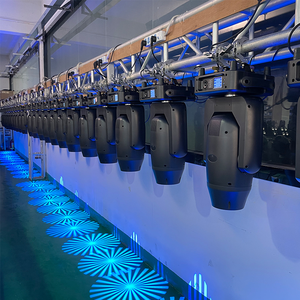 Projecteur LED professionnel à tête mobile 400W 120000lm, double commande (LCD + tactile) pour utilisation en théâtre - Product Image 6