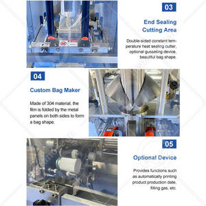 OCEAN Frites Noix Poids Emballage Banane Chips Snack Poche Machine D'emballage - Product Image 4