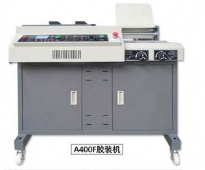 Machine de reliure de livres à colle thermofusible automatique professionnelle A400F, format A4 A3, couverture rigide, pour usage commercial - Product Image 3