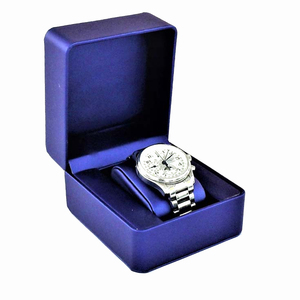 Oem Odm Accept Custom High End Travel Size Square Luxury Watch Box Leather Watch Boxes