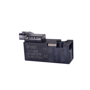 15 MM OST 0,7 DC 24V W 0-7 Bar Micro válvula solenoide neumática de <span class=keywords><strong>3</strong></span> vías normalmente cerrada acepta venta al por mayor personalizada - Product Image 1
