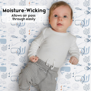 <strong>Travel</strong> <strong>Cot</strong> Bed <strong>Sheets</strong> Fitted Super Soft Breathable <strong>Cot</strong> Bed <strong>Sheets</strong> Cozy Baby <strong>Cot</strong> <strong>Sheets</strong> - Product Image 4