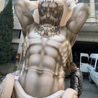 Statue gonflable géante du dieu grec Atlas, taille personnalisée, pour événements festifs