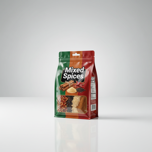 Sac sur mesure pour épices mélangées, sachet debout laminé plastique pour <span class=keywords><strong>cannelle</strong></span>, <span class=keywords><strong>piment</strong></span>, ail granulés, poivre noir - Product Image 3