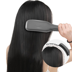 Negative Ion Hair Straightener Comb PTC Heating Wired For Dry Hair Styling - Product Image 3