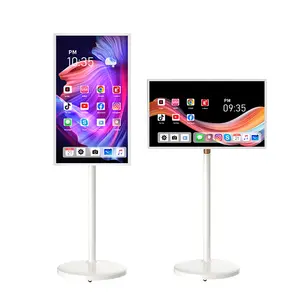 21.5/27/32Inch Đứng Của Tôi TV Trong Di Động Cảm Ứng Thông Minh TV Di Chuyển Màn Hình Android Với Được Xây Dựng Trong 5H Tuổi thọ Pin