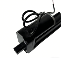 Aktuator Linear Motor DC Brushed 110V-120V/220V-240V AC 10W untuk Sepeda Listrik Tahan Air dengan Kontrol Pemasangan Flens