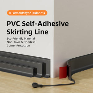 Cubiertas de Zócalo Impermeables Personalizadas para Paneles de Zócalo de <span class=keywords><strong>Cocina</strong></span> y Sala de Estar, Zócalo de PVC - Product Image 1