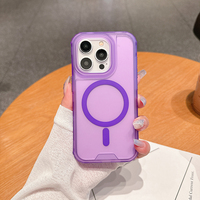 Coque de téléphone magnétique robuste pour iPhone 11 12 13 14 15 16 Pro max pour accessoires de téléphone portable housse