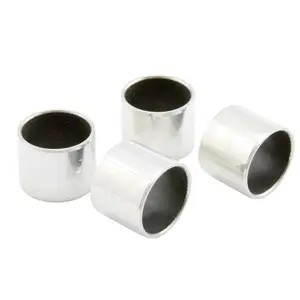 Casquillos de aluminio autolubricante, sin plomo, PTFE, casquillos de canaletas de acero dividido