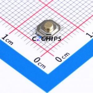 TS5220A 250gf 025 Tactile <b>Switch</b> SMD-4P,5.2x5.2mm <b>Switch</b> Single Pole Single Throw Round Button 2.5N Vertical Mount - Product Image 1