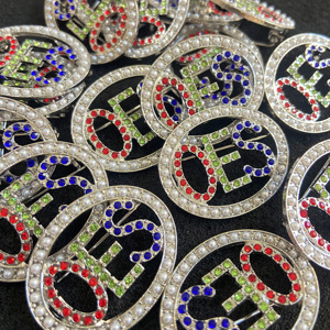 Broche en strass en forme <span class=keywords><strong>de</strong></span> fleur <span class=keywords><strong>de</strong></span> hérosine <span class=keywords><strong>de</strong></span> l'Ordre <span class=keywords><strong>de</strong></span> l'Étoile <span class=keywords><strong>de</strong></span> l'Orient du Masonic <span class=keywords><strong>Depot</strong></span> - Product Image 3