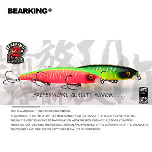 เหยื่อปลอม Bearking <span class=keywords><strong>Balisong</strong></span> 130sp 128 มม. 23 กรัม รูปทรงปลาขนาดเล็ก สำหรับตกปลา - Product Image 4