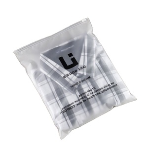 Bolsas de Plástico con Cierre para Sudaderas, Bolsas de Polietileno con Logotipo Impreso Personalizado - Product Image 1