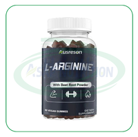 Ausreson Private Label l Arginine Gummy Supplément Acide Aminé Nutrition Enhancer Vitamines L-arginine Gummies