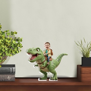 OEM ODM Bloque <span class=keywords><strong>de</strong></span> Acrílico Personalizado con Diseño <span class=keywords><strong>de</strong></span> Personaje, Figura <span class=keywords><strong>de</strong></span> Dinosaurio, <span class=keywords><strong>Foto</strong></span> Personalizada, <span class=keywords><strong>Caricatura</strong></span> Infantil, Soporte Decorativo con Nombre y Texto - Product Image 4
