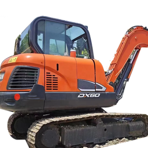 Moteur EPA Dx60 pelle rétro hydraulique sur chenilles 6 tonnes excavatrice d'occasion Doosann Doosann d'occasion en vente excavateurs d'occasion - Product Image 1