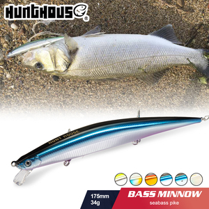 <span class=keywords><strong>Minnow</strong></span> in Plastica ABS Galleggiante da 175mm 34g <span class=keywords><strong>per</strong></span> Pesca al Tonno in Acqua Salata, Lancio Lungo, Vendita all'Ingrosso - Product Image 1