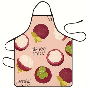 Delantal de cocina con estampado digital de animales para tienda de mascotas, delantal de cocina para restaurante, fiesta, diversión, barbacoa, catering, delantales estampados de poliéster - Product Image 5