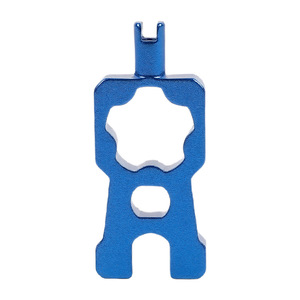 Dr. Giant Bicycle Multi Functional Valve Wrench Aluminum Alloy Road Bike Tire Repair Tool E1I02 Four In One Air Nozzle - Product Image 1