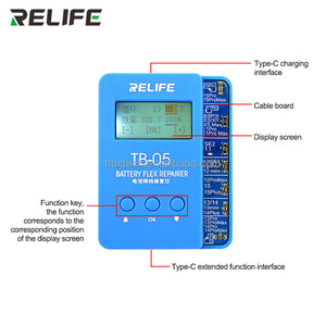 Relife <span class=keywords><strong>TB</strong></span>-05 Pin <span class=keywords><strong>Flex</strong></span> Cáp Sửa Chữa Cụ Cho Iphone 8-15PM Cho Điện Thoại Pin Sức Khỏe Công Suất Sửa Chữa - Product Image 4