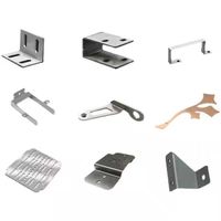 Pièces de tôlerie métallique de précision personnalisées OEM, usinage CNC, tôle d'acier pour usage industriel, services de poinçonnage et de pliage