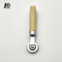 Outil de réparation de pièces automobiles 6mm avec roulement à billes poignée en bois Stitcher et rouleau