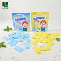Fournisseur direct d'usine OEM Chine, fabricants de confiseries, vente en gros sous licence, bonbons à mâcher à la menthe forte, saveur menthe poivrée, motif dessin animé