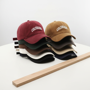 Gorro <span class=keywords><strong>de</strong></span> Moda para las Cuatro Estaciones, Gorra <span class=keywords><strong>de</strong></span> Béisbol Personalizada para Hombre y Mujer, con Bordado <span class=keywords><strong>de</strong></span> Letras Retro, para Deportes al Aire Libre y <span class=keywords><strong>Viajes</strong></span> - Product Image 1